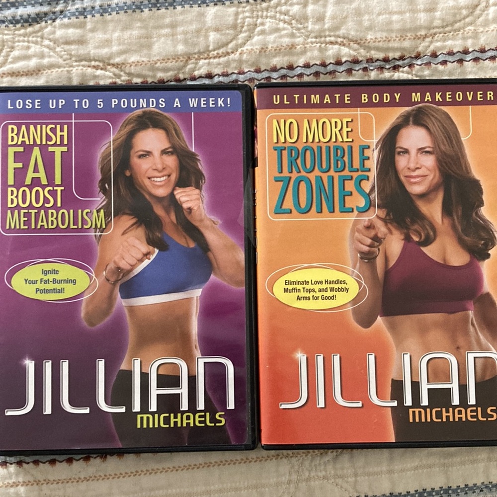 Jillian Michaels 2 exercise dvds